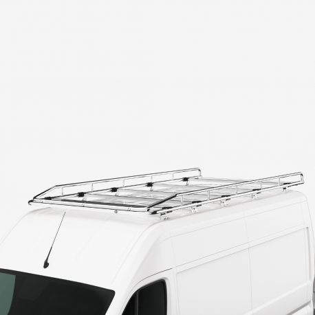 Galeries de toit en inox - OPEL Movano - FIAT Ducato - CITROEN Jumper - TOYOTA Proace Max - PEUGEOT Boxer