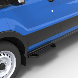 Marche-pieds latéraux PROBLACK L2/L3 - FORD Transit 2014+ - FORD Transit Custom 2013+ - Noirs