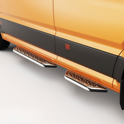Marche-pieds portes latérales - MAN TGE 2017+ - VOLKSWAGEN Crafter 2017+ - Porte avant / Porte arrière