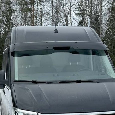 Visière pare-soleil avec découpe centrale pour radar et caméra avant - MAN TGE 2017+ - VOLKSWAGEN Crafter 2017+