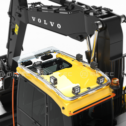 Rampe de toit 360° - Volvo EWR150E 2014+ - Avec LEDs