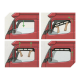 Moustiquaire pour fenêtre - SCANIA R/S - 1 pce