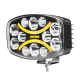 JUMBO - Projecteur longue portée CORAARC - Veilleuses LEDs blanches et orange - 60W - 12-24V