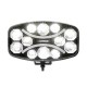 JUMBO - Projecteur longue portée CORAARC - Veilleuses LEDs blanches et orange - 60W - 12-24V