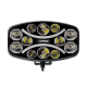 JUMBO - Projecteur longue portée CORAARC - Veilleuses LEDs blanches et orange - 60W - 12-24V