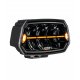 LEDSON - Feu longue portée EPIX9+ - Full LEDs - Veilleuses blanches/orange - Flash mode - 180W - 12-24V