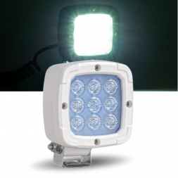 FRISTOM - Feu de travail blanc - 9 LEDs OSRAM - 13,5W - 12-24V