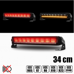 JUMBO - 85 cm - Barre de LEDs arrière avec clignotants R65 - arrière / stop / recul - 24V