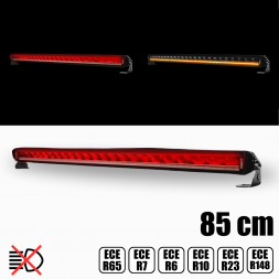 JUMBO - 85 cm - Barre de LEDs arrière avec clignotants R65 - arrière / stop / recul - 24V