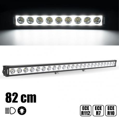 Vision X - 81,5 cm - Barre de LEDs XPL-H - Veilleuses blanches