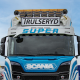 Visières pare-soleil 30 cm - Polyester - ALL Scania NG 2016+