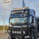 Visières pare-soleil - Ligne arrondie - 35 cm - Polyester - ALL Scania NG 2016+