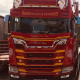 Visières pare-soleil - Ligne arrondie - 35 cm - Polyester - ALL Scania NG 2016+