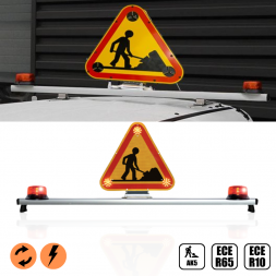 BARRE COMPLÈTE AK5 ET GYROPHARES LEDS