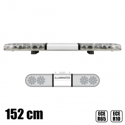 LAP - Rampe de signalisation 360° 152 cm LED Classic TITAN - 2 modules LED - 12/24V