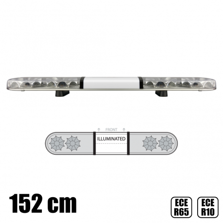 LAP - Rampe de signalisation 360° 152 cm LED Classic TITAN - 2 modules LED - 12/24V