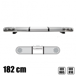 LAP - Rampe de signalisation 360° 182 cm LED Classic TITAN - 4 modules LED - 12/24V