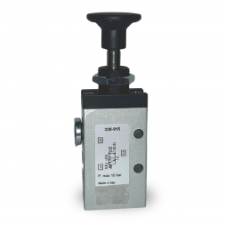 VALVE PNEUMATIQUE POUR TROMPE ACTIONNABLE A U PIED
