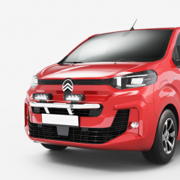 Rampe de calandre H-BAR - ø60mm - Citroën JUMPY 2024+ - Toyota PROACE 2024+ - Peugeot EXPERT 2024+