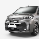 Rampe de calandre H-BAR - ø60mm - Citroën JUMPY 2024+ - Toyota PROACE 2024+ - Peugeot EXPERT 2024+