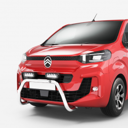 Pare-buffle EUROBAR Ø60mm - Citroën JUMPY 2024+ - Peugeot EXPERT 2024+ - Toyota PROACE 2024+