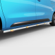 Sidebars L2-L3 Ø60mm - Citroën JUMPY 2016+ - Opel VIVARO 19-24 - Peugeot EXPERT 2016+ - Toyota PROACE 2016+