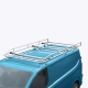 Galerie de toit en inox - Renault TRAFIC 2014+ / Ford TRANSIT CUSTOM 13-23 / Nissan NV300 2015+ / Opel VIVARO 14-19