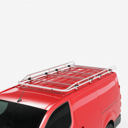 Galerie de toit en inox - Citroën JUMPY 2016+ / Opel VIVARO 19-24 / Peugeot EXPERT 2016+ / Toyota PROACE 2016+