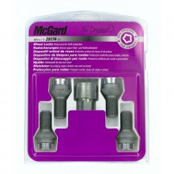 Kit antivol de roues - 4 écrous E090 - 1 clé - Mercedes CLASSE V / Mercedes VITO / Mercedes Sprinter