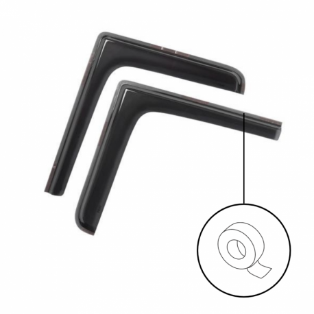 Déflecteurs de vitres à coller - MAN TGE 2017+ / Volkswagen CRAFTER 2017+