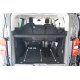 Bac de coffre caoutchouc rangée 2 sur rails - Citroen Jumpy III / Peugeot Expert III / Toyota ProAce Verso / Opel Vivaro C
