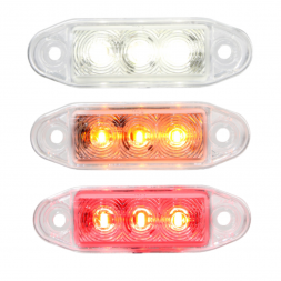 LED 12-30V BLANC/ORANGE/ROUGE/BLEU