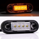 LED 12-30V BLANC/ORANGE/ROUGE/BLEU