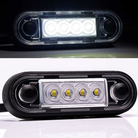LED 12-30V BLANC/ORANGE/ROUGE/BLEU