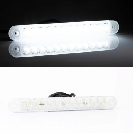 LED PLATE ROUGE 22CM