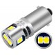 Ampoule LED BA9S (T4W) - 2W - 5 LEDs - 10-30V