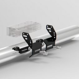 SUPPORT DE FIXATION FIXATION RAMPE LEDS SUR BARRE METEC