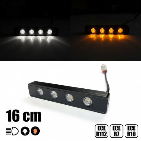 Ultra Slim - 38 cm - Barre de LEDs avec veilleuses B/O - 50W - 12-24V