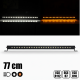 Ultra Slim - 38 cm - Barre de LEDs avec veilleuses B/O - 50W - 12-24V