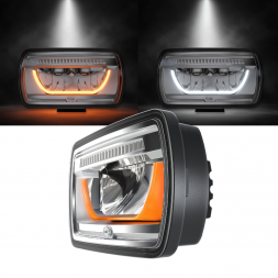 HELLA - Projecteur JUMBO FULL LED - Veilleuses LED B/O - 8W - L238mm - 12/24V