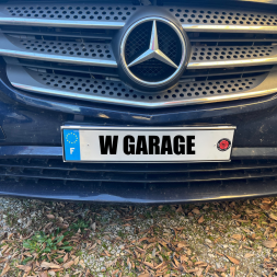 Support plaque W garage