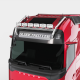 Rampe de toit CROSSBAR - pour 6 feux - Volvo FH AERO - FH5 - FH4 - Cabine Globe & Globe XL - Avec ou sans LEDs