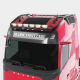 Rampe de toit HYDRA - 6 feux - Volvo FH AERO - FH5 - FH4 - Cabine Globe XL - Avec LEDS