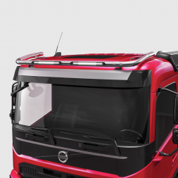 Rampe de toit INTEGRA - Volvo FH AERO - FH4 - FH5 - FM - FMX - Cabine basse - 2x rampes de LEDs intégrées