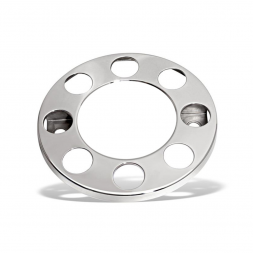 Enjoliveur creux 15/16/17,5" - inox - entraxe 205