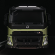 VIKLIGHT - Kit d'intégration 2 barres de LEDs 52cm sur visière - VOLVO FH/FM/FMX 2021+ - 12/24V