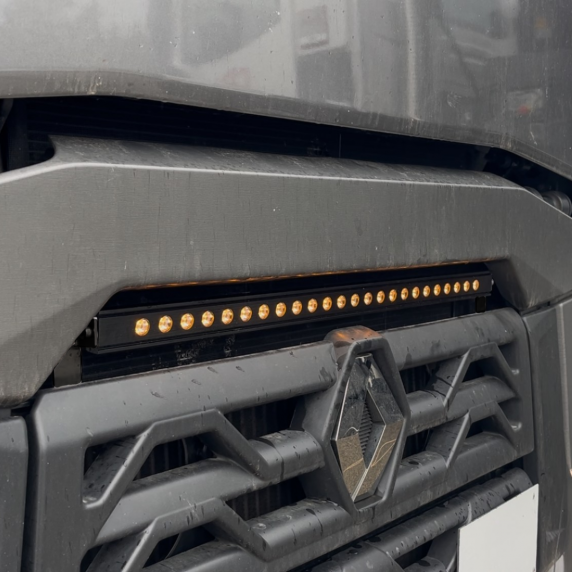 Kit d'intégration barre LED 80cm ultra-slim dans calandre - RENAULT T 2021+