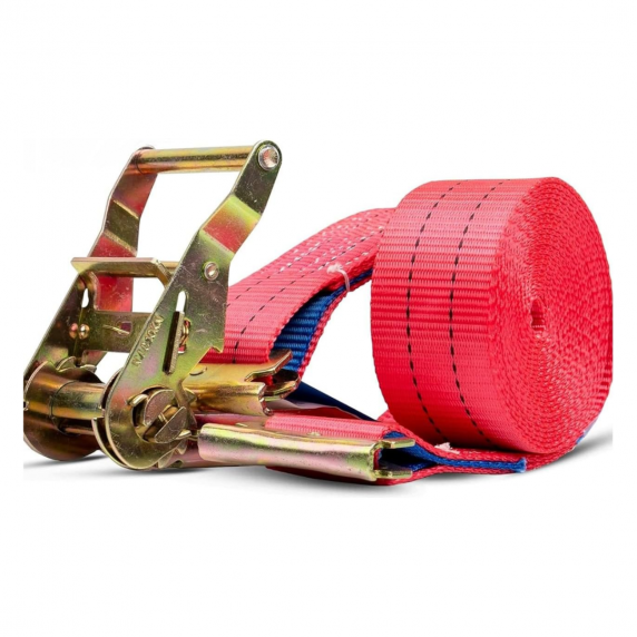 Sangles d'arrimage avec cliquet - 5 m - 2000 kg