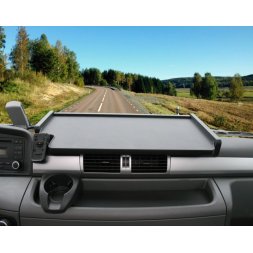 Tablette XXL - MAN TGX 2007-2020 - Cabine large - Noire