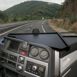 Tablette XXL - Renault T/C 2013-2022 - Noire